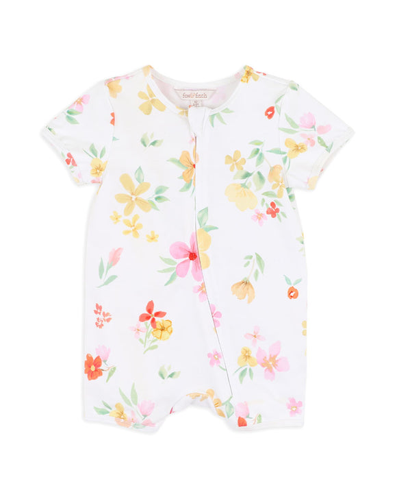 Fox & Finch - Grow Wild Short Sleeve Zipsuit