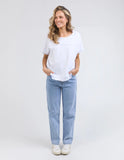 Foxwood - Allison Tee - White