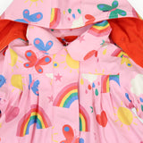 Korango - Spring Rainbow Raincoat - Pink