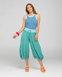 Boom Shankar - Guru Pants - Green Seersucker