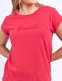 Foxwood - Signature Tee - Crimson