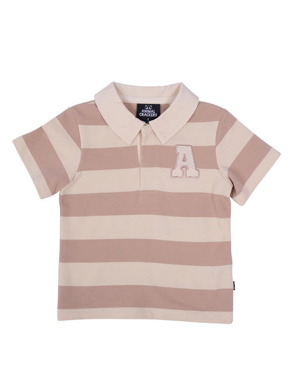 Animal Crackers - Uni Polo - Stripe