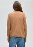LD & Co - Collared Cardi - Camel