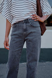 Ceres Life - Sydney Straight Leg Jean - Washed Black