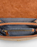 Elms + King - Lugano Xbody - Tan Weave