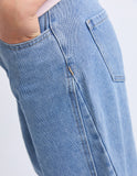 Eve Girl - Emily Barrel Jeans - Blue