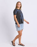 Foxwood - Botanical Garden Tee - Washed Black