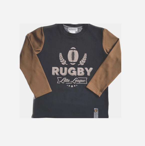 Love Henry - Rugby Graphic Long Sleeve Tee