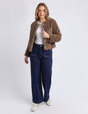 Foxwood - Sofia Fur Jacket - Mocha