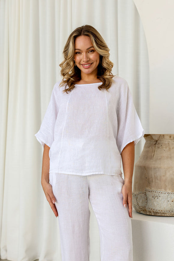 Free Angel - Basico Top - White