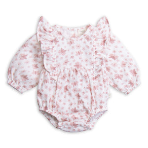 Tiny Twig - Bodysuit Ruffle Long Sleeve - Butterfly