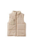 Milky - Nougat Puffer Vest