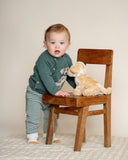 Bebe - Otto Stripe Organic Knitted Leggings