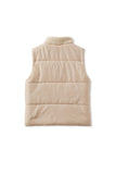 Milky - Nougat Puffer Vest