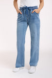 Italian Star - Hugo Straight Leg Jogger - Light Denim