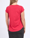 Foxwood - Signature Tee - Crimson