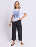 Foxwood - Studio Rose Tee - White