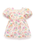 Purebaby - Linen Blend Dress - Mexican Floral