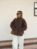 Ceres Life - Teddy Jacket - Chocolate
