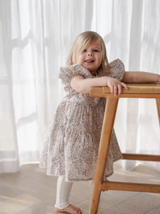 Rai & Co - Eliza Floral Dress - Cream