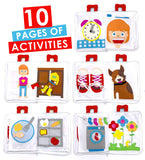 Curious Columbus - Fabric Activity Book - My Big Day