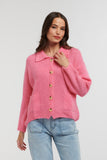 Italian Star - Agatha Cardigan - Pink