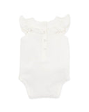 Bebe - Zara Frill Yoke Bodysuit