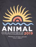 Animal Crackers - Ocean Rise Tee - Charcoal