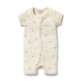 Wilson & Frenchy Bee Mine Organic Boyleg Zipsuit