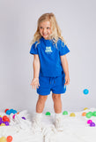 Eve Girl - Sports Club Fleece Shorts - Cobalt