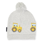 Korango - Tractor Beanie - Grey Marle