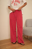Ceres Life - The Lounge Pant - Textured Red Check