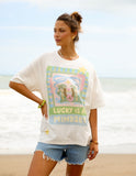 Foxwood - Lucky Star Tee - White