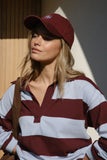 Ceres Life - Ceres Monogram Cap - Burgundy