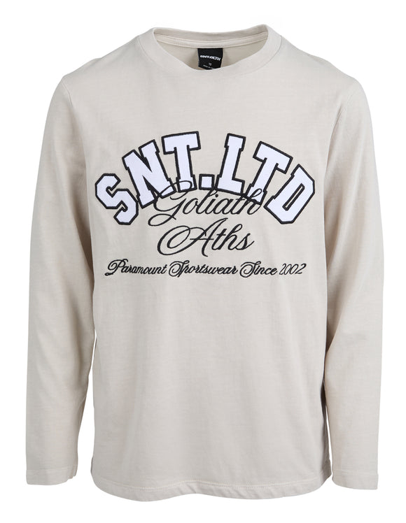 St Goliath - Rail Long Sleeve Tee - Bone