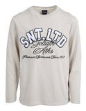 St Goliath - Rail Long Sleeve Tee - Bone