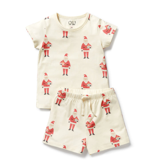 Wilson & Frenchy - Ho Ho Ho Organic Short Sleeved PJ’s
