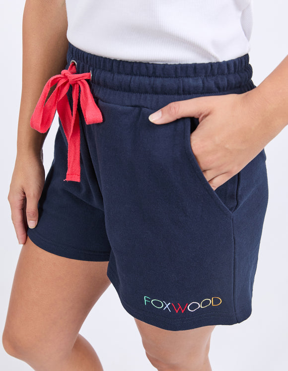 Foxwood - Simplified Confetti Shorts - Navy