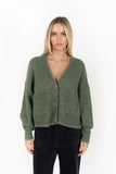 Humidity - Rome Cardi - Green/Grey