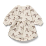 Purebaby - Little Unicorn Organic Terry Sweat Dress