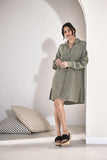 Eadie Lifestyle - Linen Shift Dress - Pistachio
