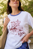 Ceres Life - Stevie Slouchy Tee - White / Ceres Village