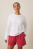 Ceres Life - Mila Shorts - Textured Red Check