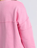 Foxwood - Jayne Throw On Fleece - Sea Pink
