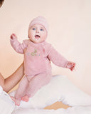 Bebe - Fern Bunny Organic Knitted Jumper - Blossom