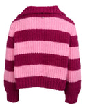 Eve Girl - Daria 1/4 Zip Knit - Cranberry
