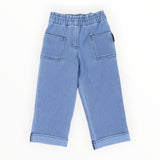 Korango - Soft Straight Legged Denim Pants - Light