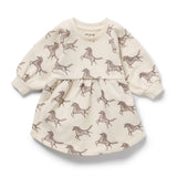 Purebaby - Little Unicorn Organic Terry Sweat Dress