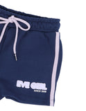 Eve Girl - Lounge Club Shorts - Navy/Lilac