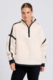 EST - Popover Fleece Sweatshirt- Winter White